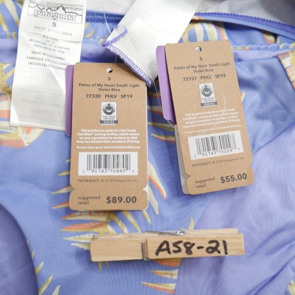 Patagonia 2 PC Tankini Swimsuit Bathing Suit Bikini SUP Surf Vacation Travel NWT - Picture 11 of 13